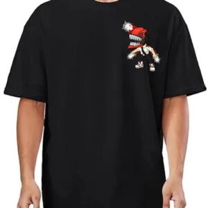 Chainsaw Solo Printed Cotton Oversized Tshirt for Men