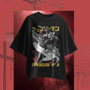 Denji Chainsaw Man Women Oversized T-shirt
